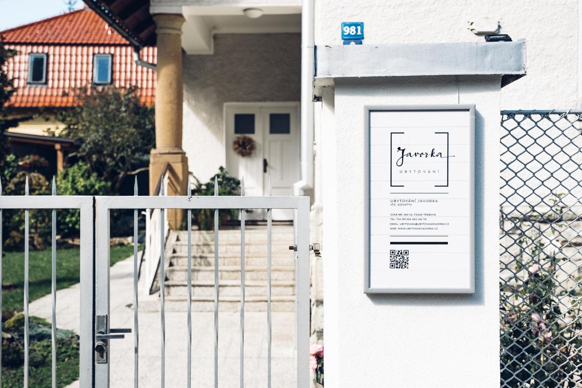 Ubytovani Javorka Ceska Trebova Exterior foto